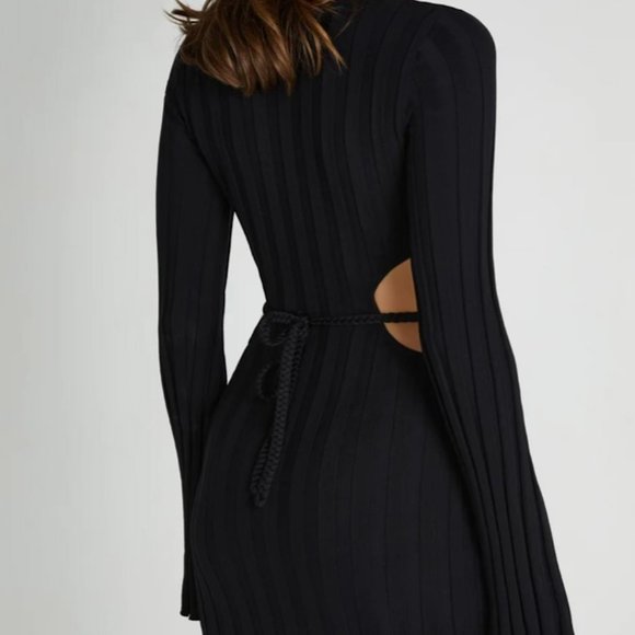 Meshki Black Midi dress- Elodie - Picture 3 of 3